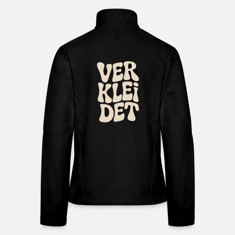 Verkleidet Kostüm Verkleidung Fasching Karneval - Frauen Softshelljacke - Schwarz