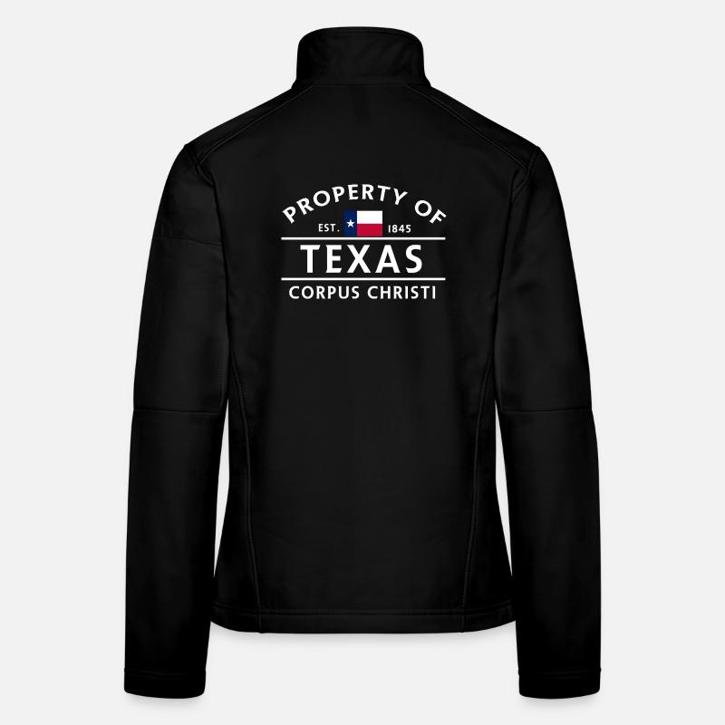 Texas Corpus Christi 1845 Frauen Softshelljacke