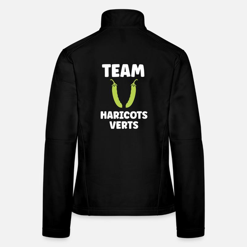 Französische Bohne Frauen Softshelljacke