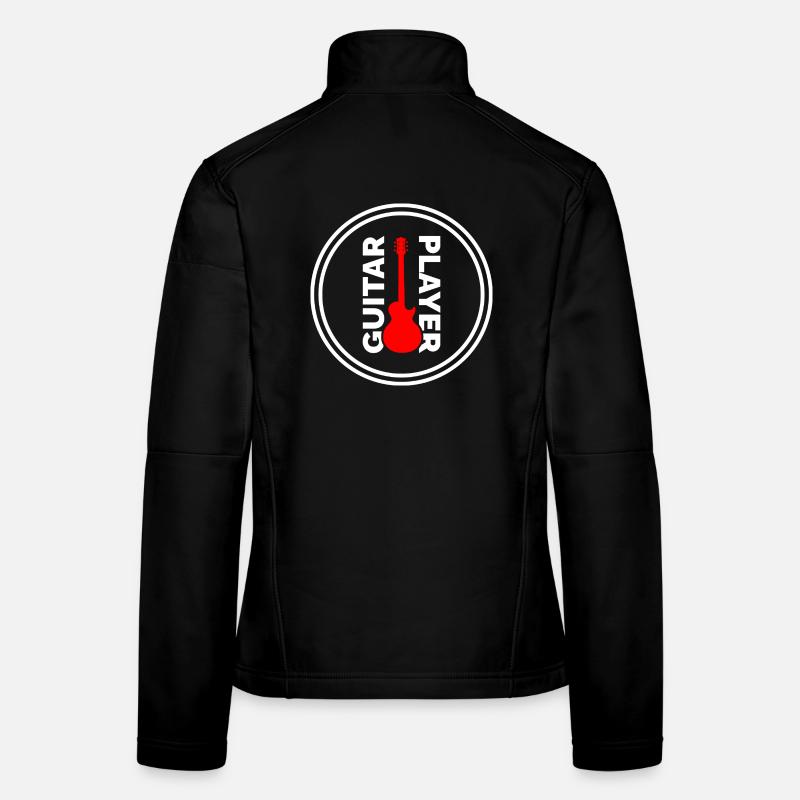 Guitar player Women's Softshell Jacket