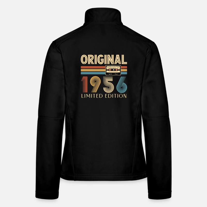 70e anniversaire 70e anniversaire Original 1956 Veste en tissu softshell Femme