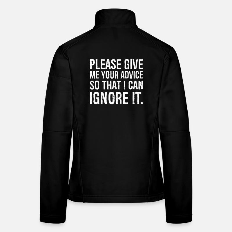 please give me your advice so that I can Ignore Frauen Softshelljacke