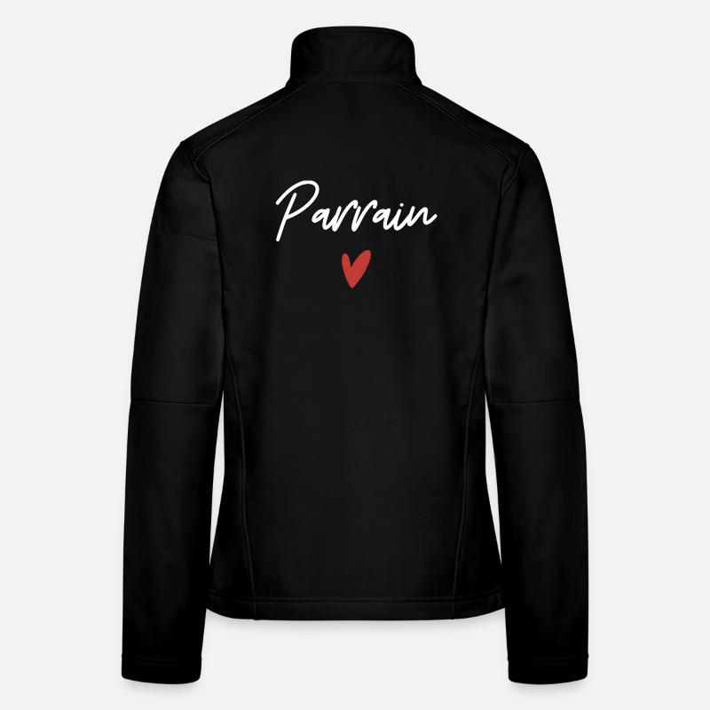 Pate Herz Geschenkidee Frauen Softshelljacke