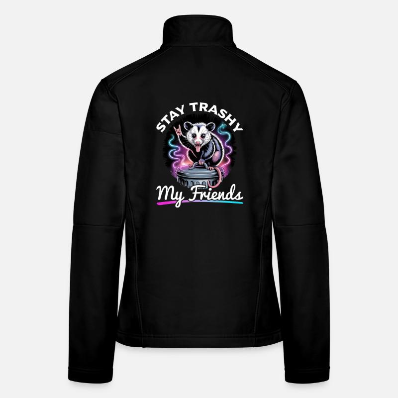 Drôle d’opossum Veste en tissu softshell Femme