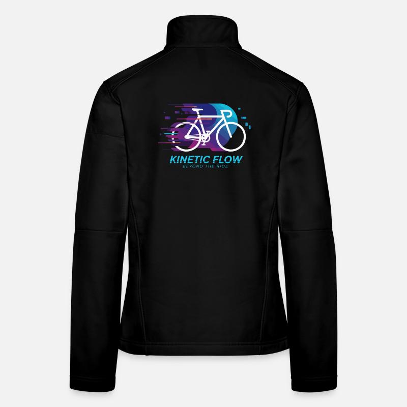 Kinetic Flow Bicycle Burst Veste en tissu softshell Femme