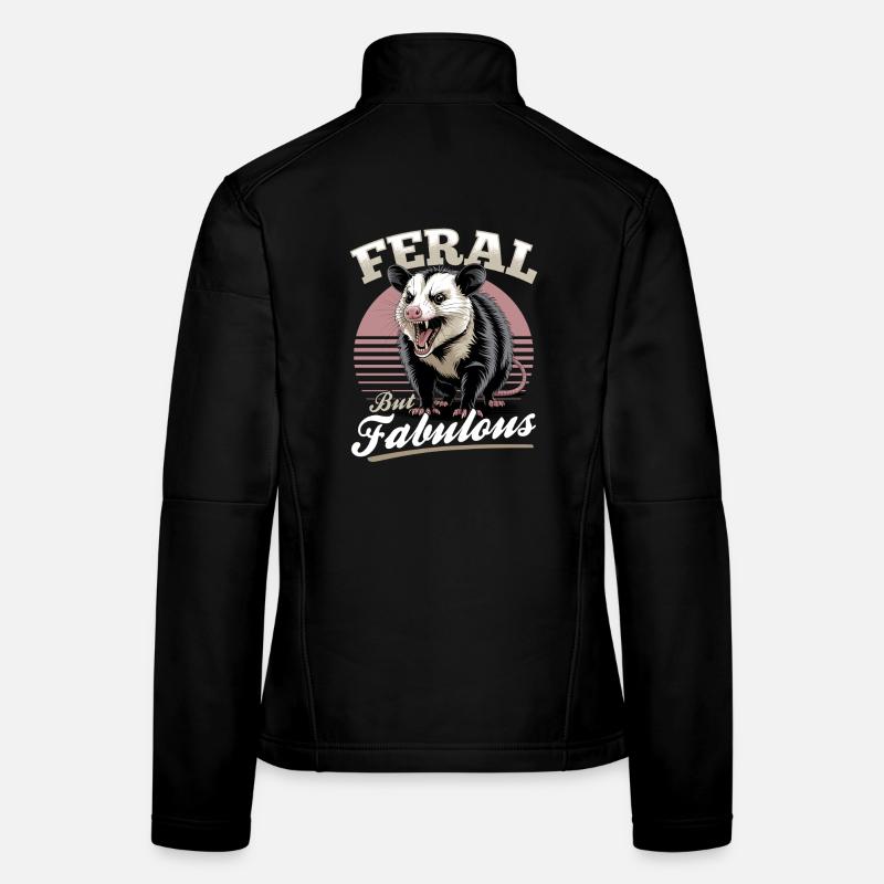 Drôle d’opossum Veste en tissu softshell Femme