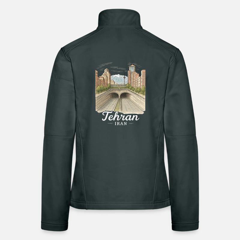 Téhéran, Iran Veste en tissu softshell Femme