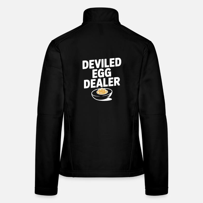 Teuflischer Eierhändler Frauen Softshelljacke