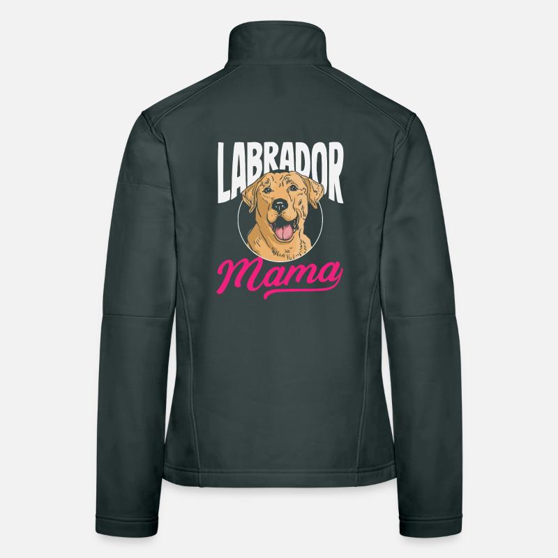 Labrador Tricks Frauen Softshelljacke
