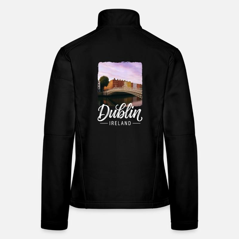 Dublin Veste en tissu softshell Femme