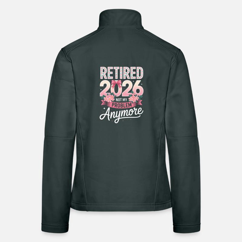 Retraité 2026 : Munitions Not My Problem Veste en tissu softshell Femme