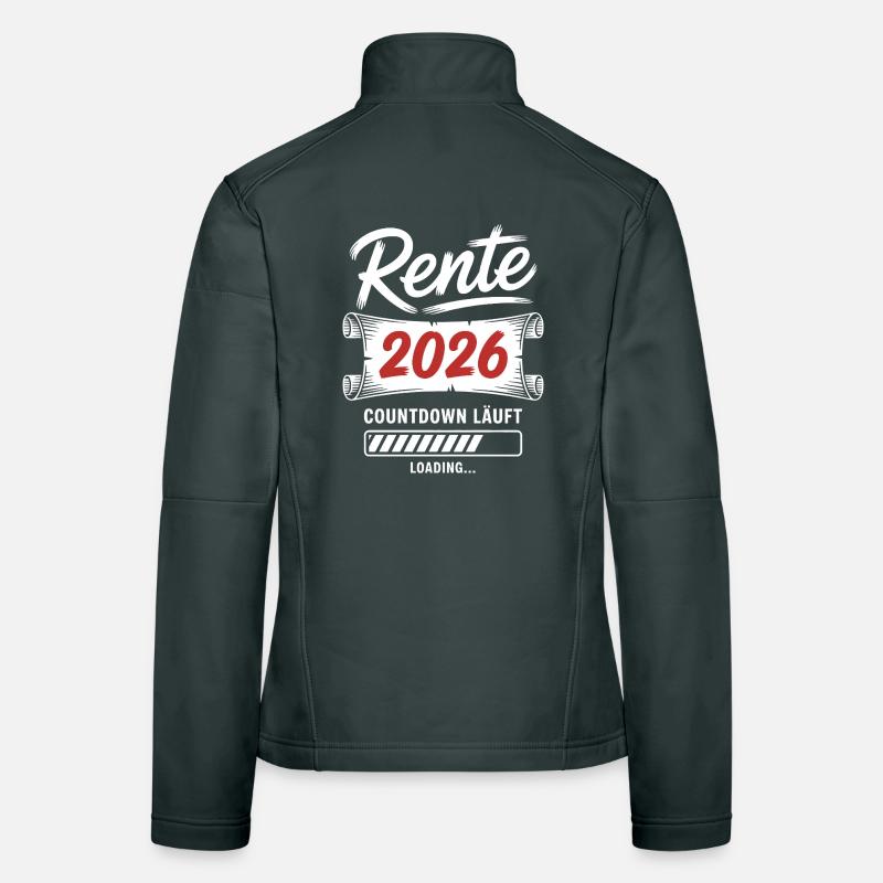 Rente 2026 Countdown läuft Frauen Softshelljacke