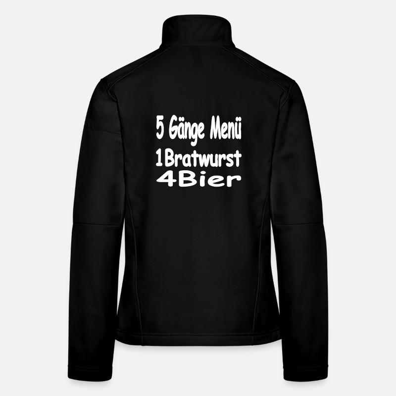 Bier Frauen Softshelljacke