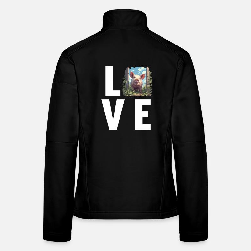 Pig Pig Women's Softshell Jacket
