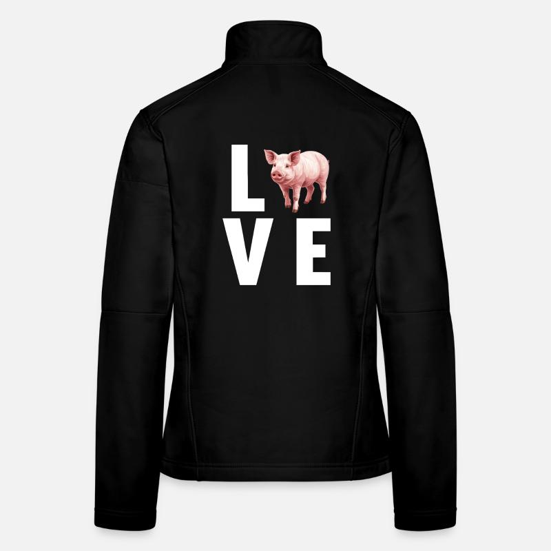 Pig Pig Women's Softshell Jacket