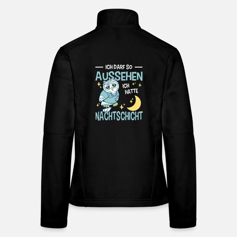 Pflegerin Geschenke Pflege Lustig Krankenpflegerin - Frauen Softshelljacke - Schwarz