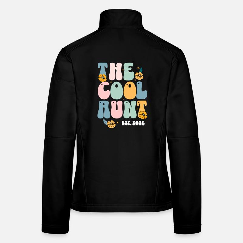 La Tante Cool Est 2026 Veste en tissu softshell Femme