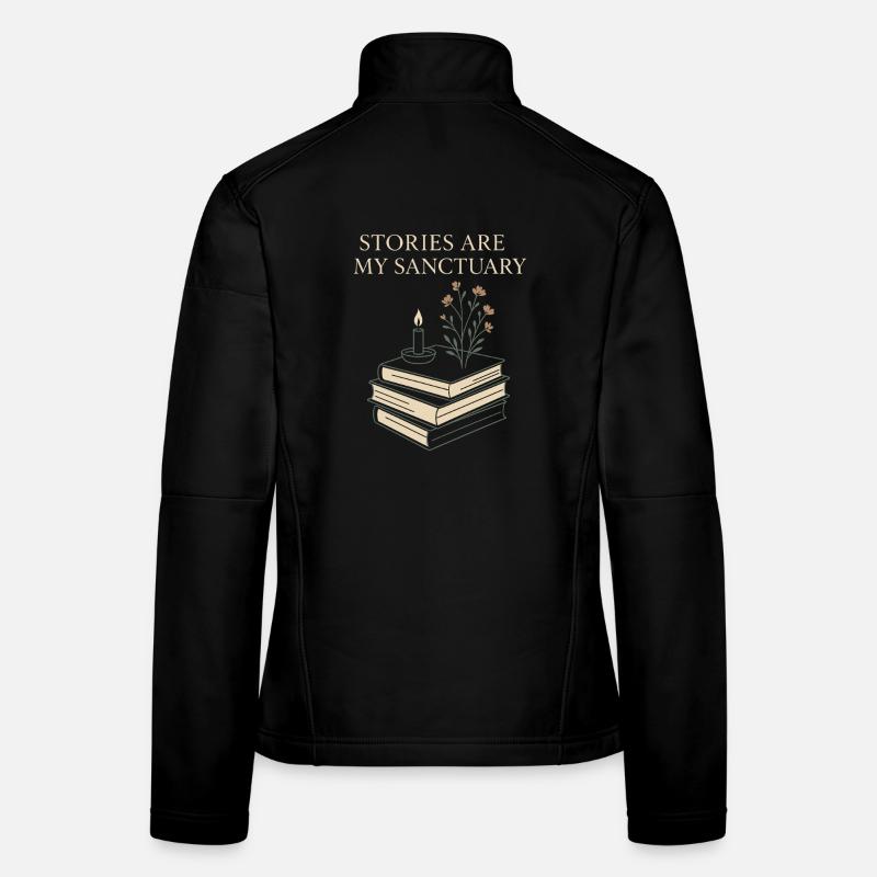Bücherhafter, Gemütlicher Frauen Softshelljacke