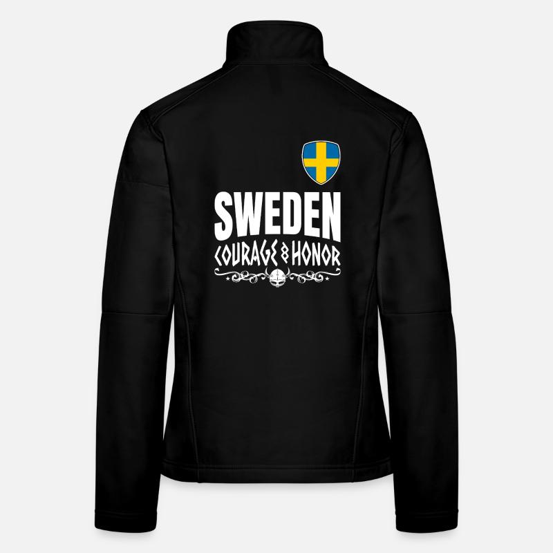 Sweden Nordic Spirit - Women's Softshell Jacket - black