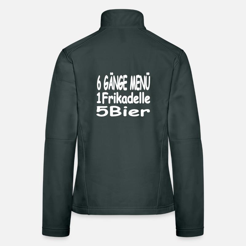 Bier Frauen Softshelljacke