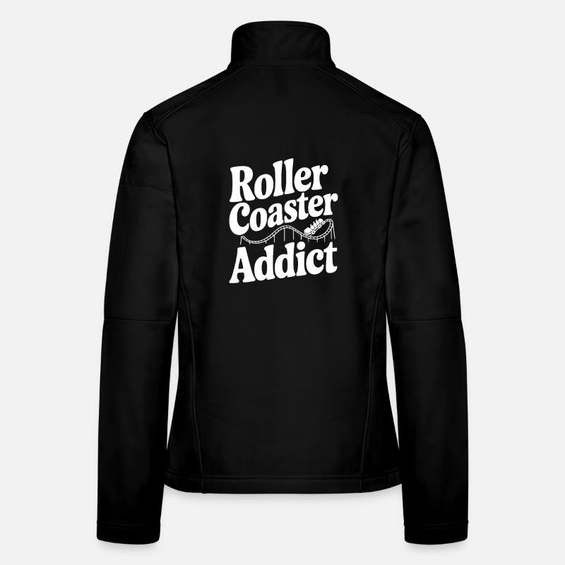 Roller Coaster Addict Women's Softshell Jacket