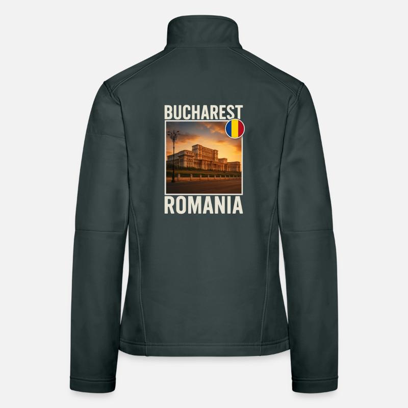 Romania Bucharest Women's Softshell Jacket