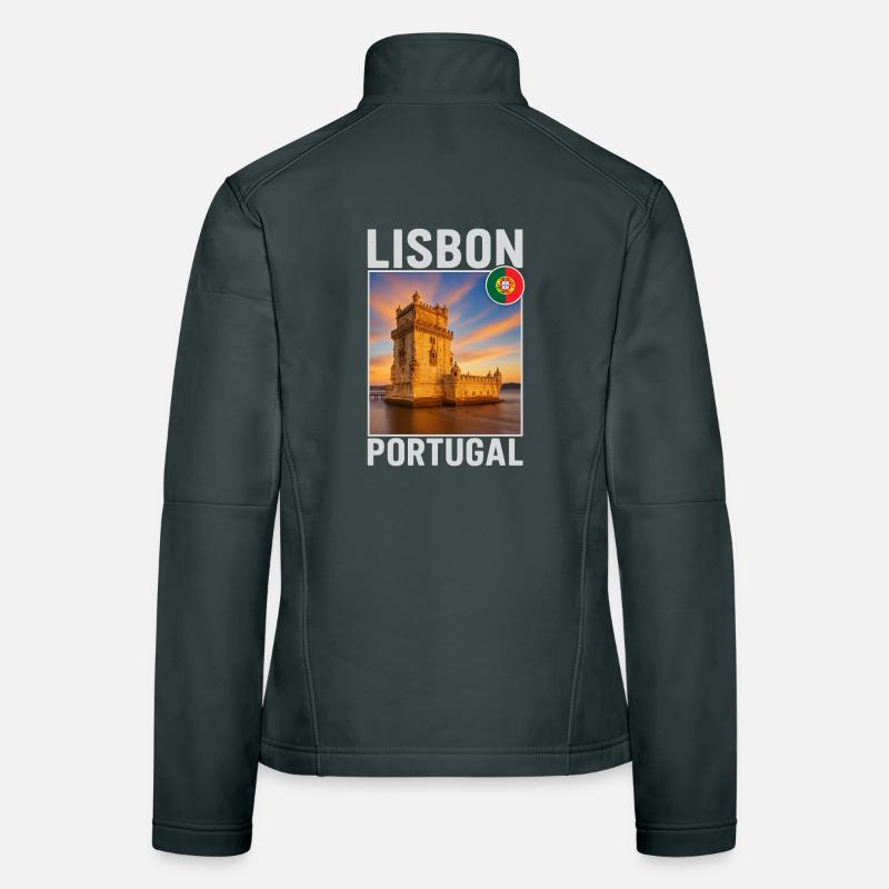 Lissabon Frauen Softshelljacke