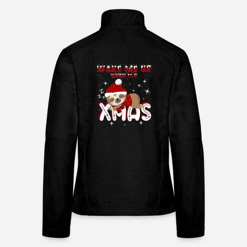 Faultier – Wake Me Up When It’s Xmas Frauen Softshelljacke