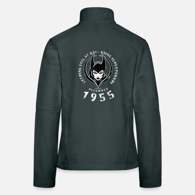 70. Birthday Using Superpowers Since 12/1955 Women's Softshell Jacket