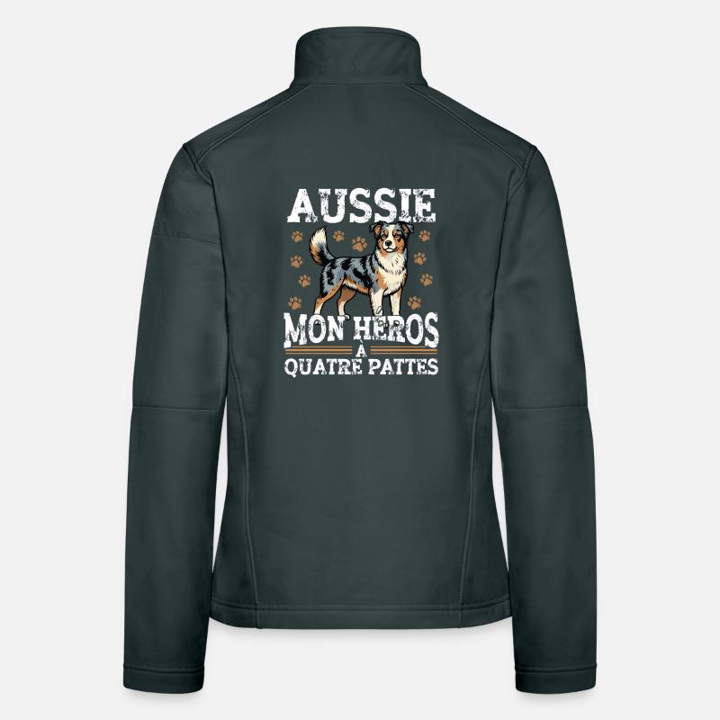 Aussie Mein Vierbeiniger Held Hund Frauen Softshelljacke