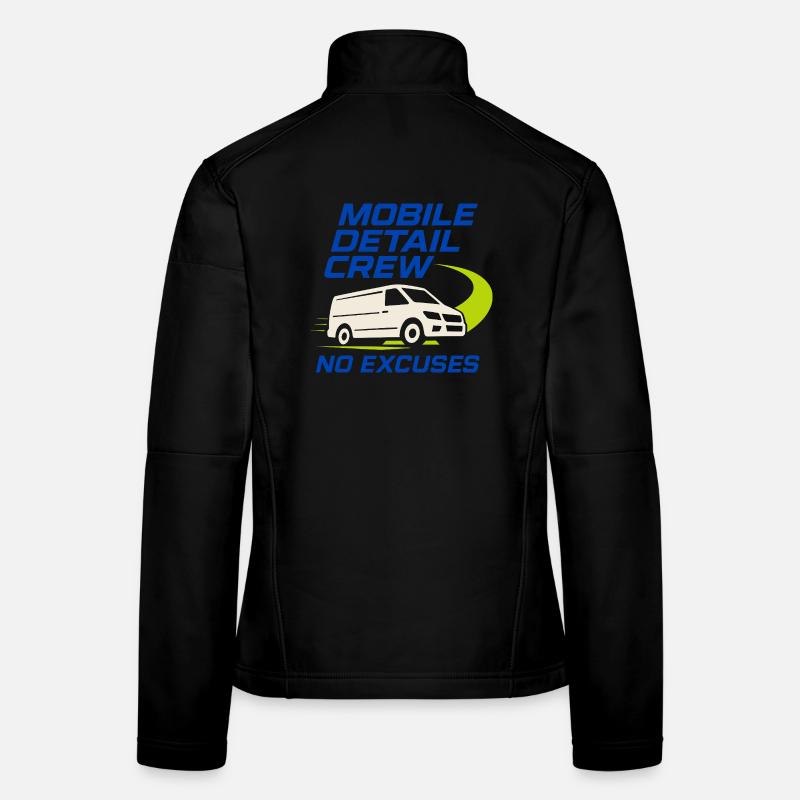 Peinture Auto Detailer Buffer Pro Veste en tissu softshell Femme