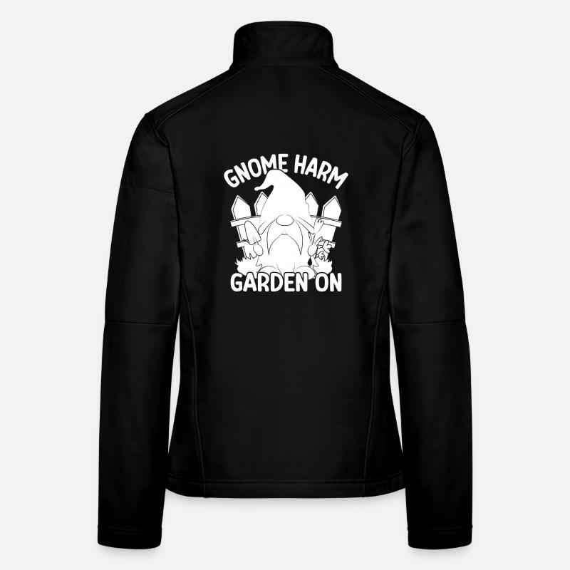 Gnome Costume Men Gnome Harm Garden sur Gnome Veste en tissu softshell Femme