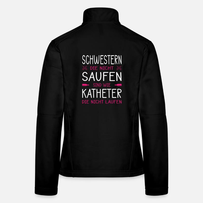 Infirmière Cadeaux Infirmière Infirmière Drôle Veste en tissu softshell Femme