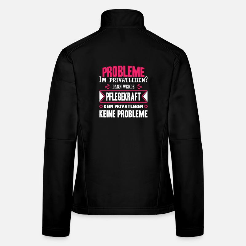 Infirmière Cadeaux Infirmière Infirmière Drôle Veste en tissu softshell Femme