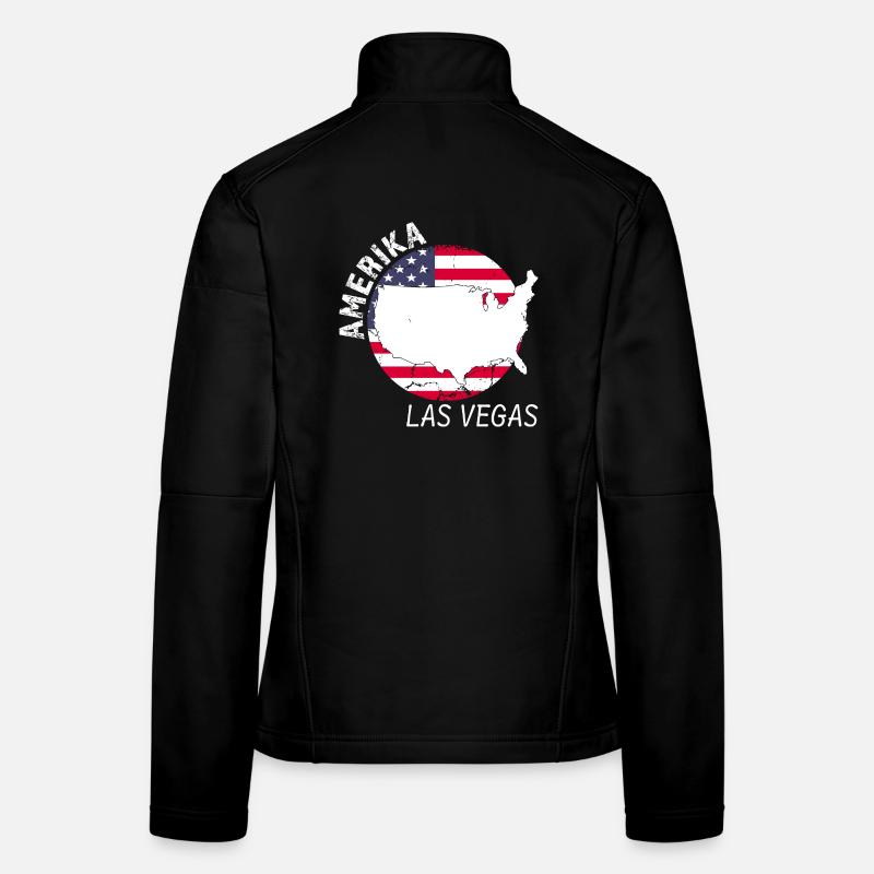 Las Vegas Veste en tissu softshell Femme