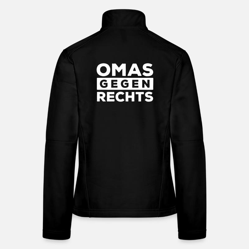 Omas gegen rechts Frauen Softshelljacke