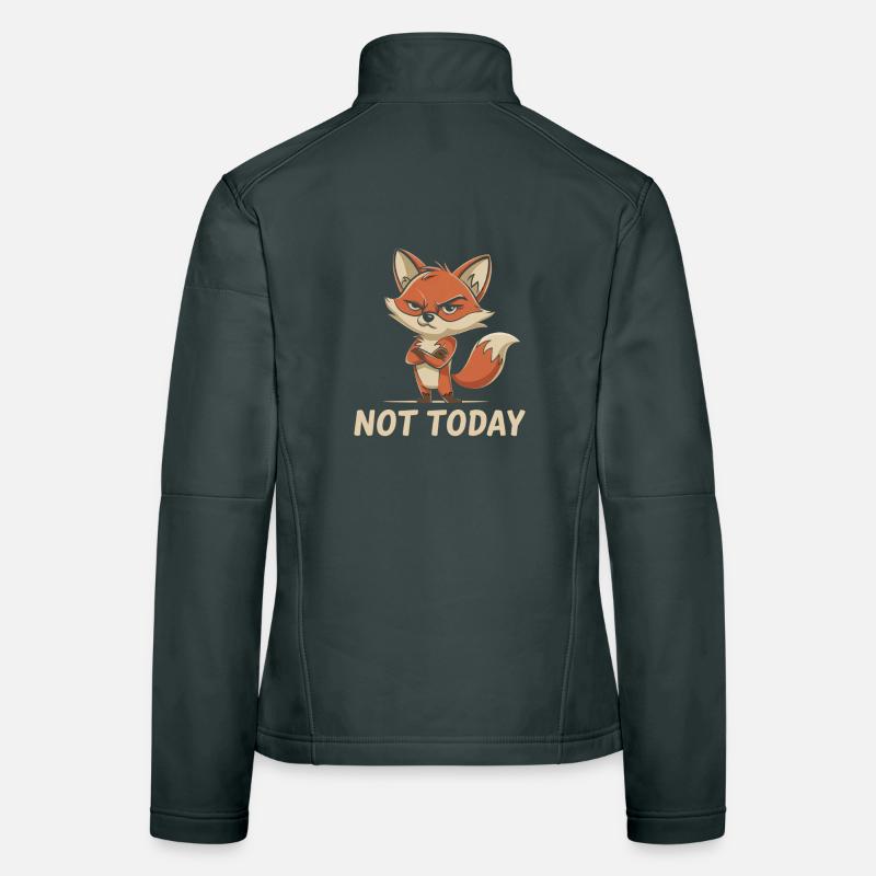 Fox Humor Women's Softshell Jacket