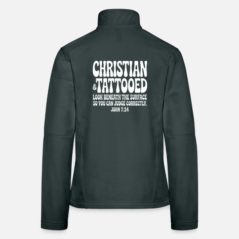 Christian Ink Blick unter die Oberfläche Frauen Softshelljacke