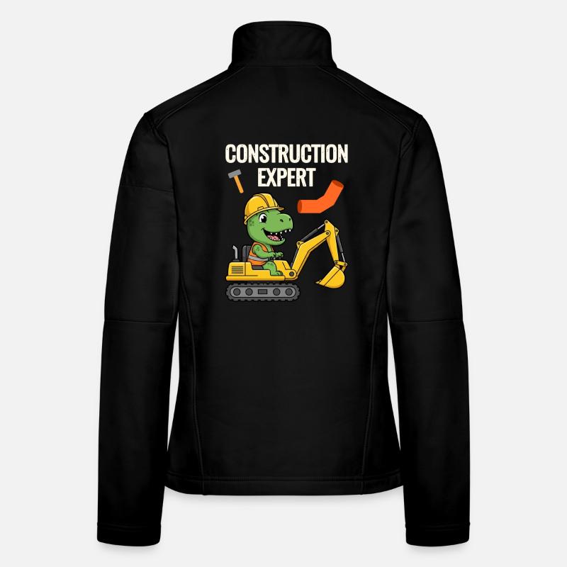 Ouvrier du bâtiment Dino Veste en tissu softshell Femme