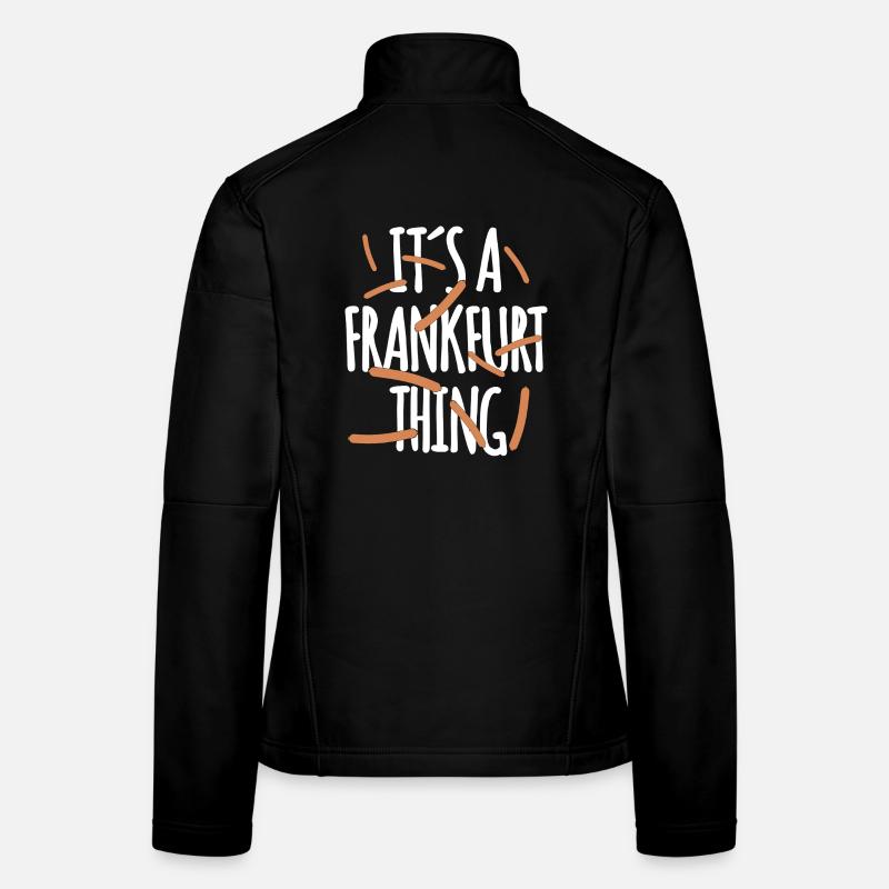 C’est un truc de Francfort Veste en tissu softshell Femme