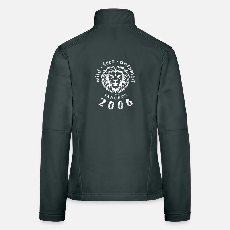 20e anniversaire - Classique - Millésime depuis 01/2006 Veste en tissu softshell Femme