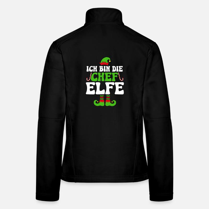 Je suis le chef elfe Veste en tissu softshell Femme