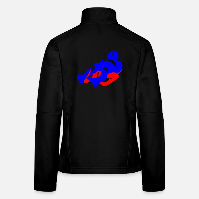 Schlitten Frauen Softshelljacke