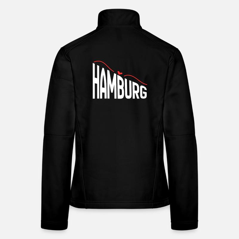 Hambourg Veste en tissu softshell Femme
