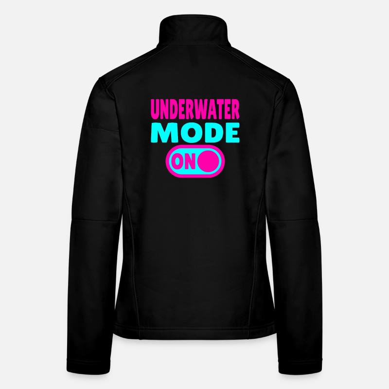 Underwater Mode ON Women's Softshell Jacket