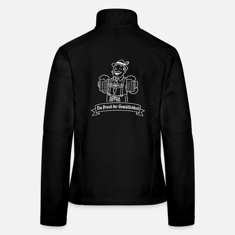 Herr Bier - Ein Prosit der Gemütlichkeit Veste en tissu softshell Femme