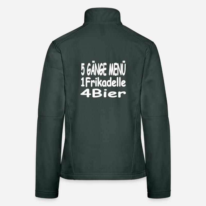 Bier Frauen Softshelljacke