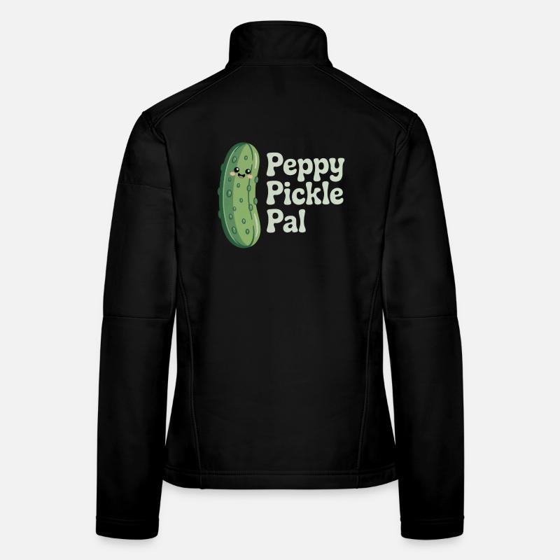 Peppy Pickle Pal - Concombre Veste en tissu softshell Femme