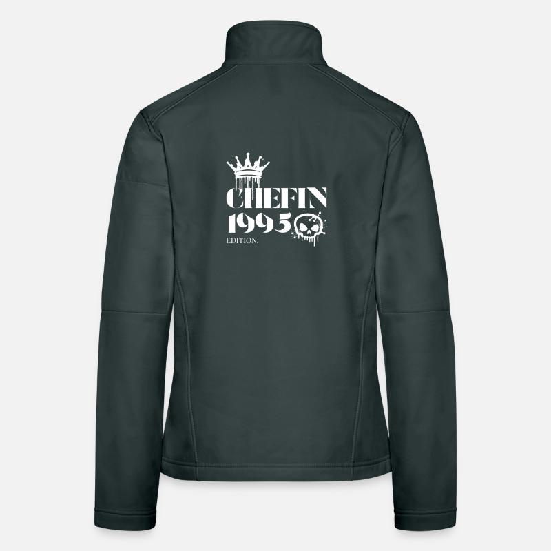 Édition Chefin 1995 Vintage Design Veste en tissu softshell Femme