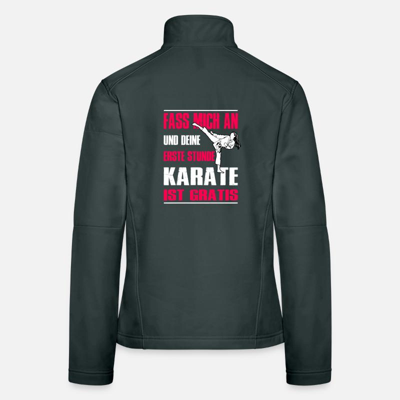Karate Training Geschenke Karatetraining Frauen Softshelljacke